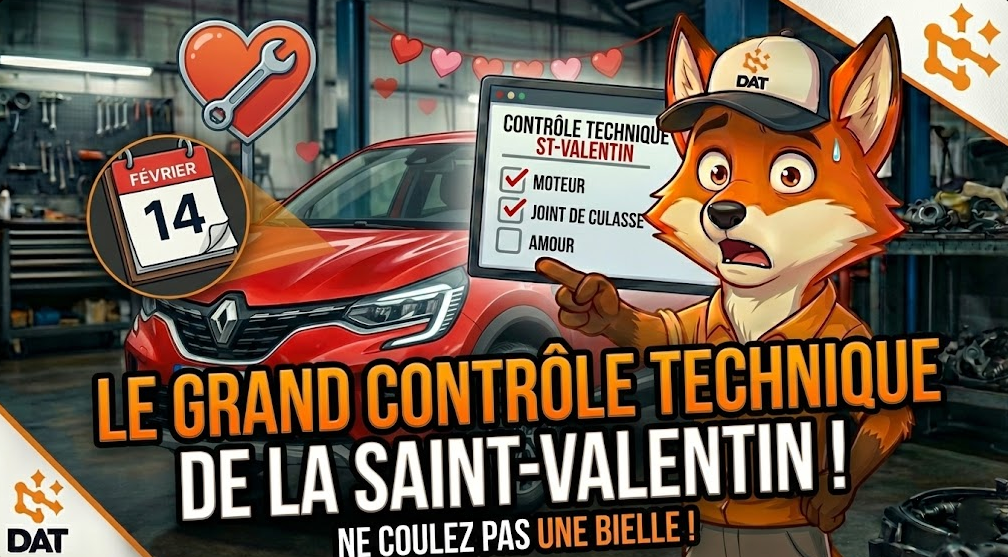 Le Grand Contrôle Technique de la Saint-Valentin : Ne coulez pas une bielle !