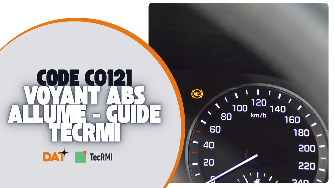 Voyant ABS allumé et Code C0121 : Guide de diagnostic avec TecRMI