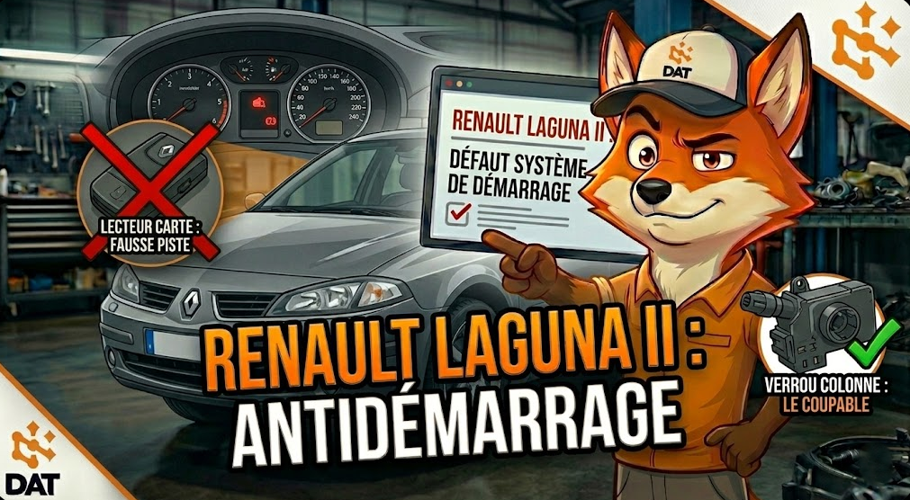 Lecture des paramètres UCH verrou de colonne codes DF002 DF055 - Données Auto Techniques